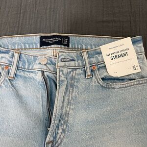 Abercrombie & Fitch Vintage Stretch Light Blue Jeans